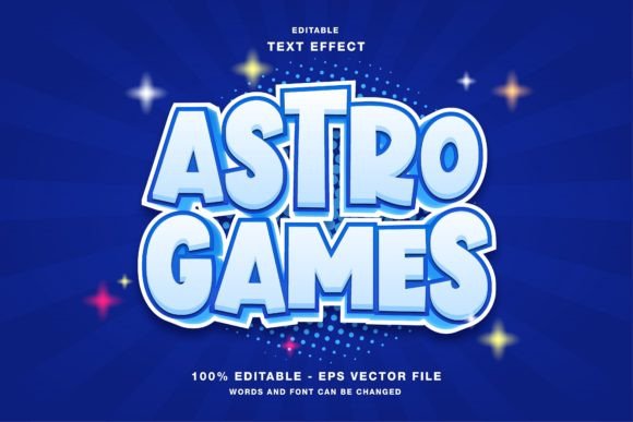 Astro Games Text Effect: A Practical Evaluation for Designers