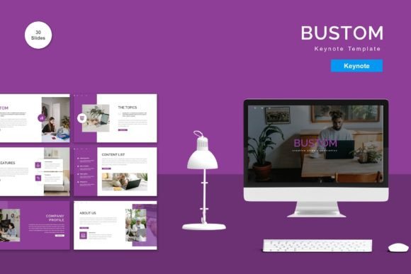 Bustom Keynote Template: Streamline Your Presentations