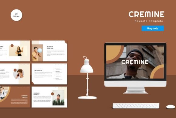 Cremine Keynote Template: A Flexible Design Tool
