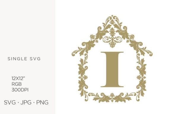 Designing with the House Like Ornamental Emblem, Letter I: A Guide to Versatile Digital Art Assets