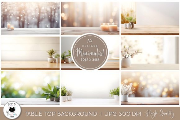Home Decor Minimalist Mockup Backgrounds