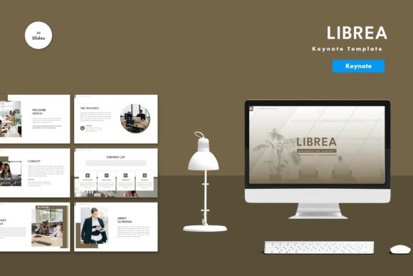Librea Keynote Template: Editable Slides for Business