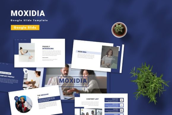 Master Your Presentations with Moxidia - Google Slide Template