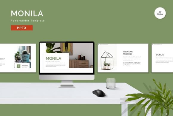 Monila - Powerpoint Template: A Versatile Tool for Every Presentation